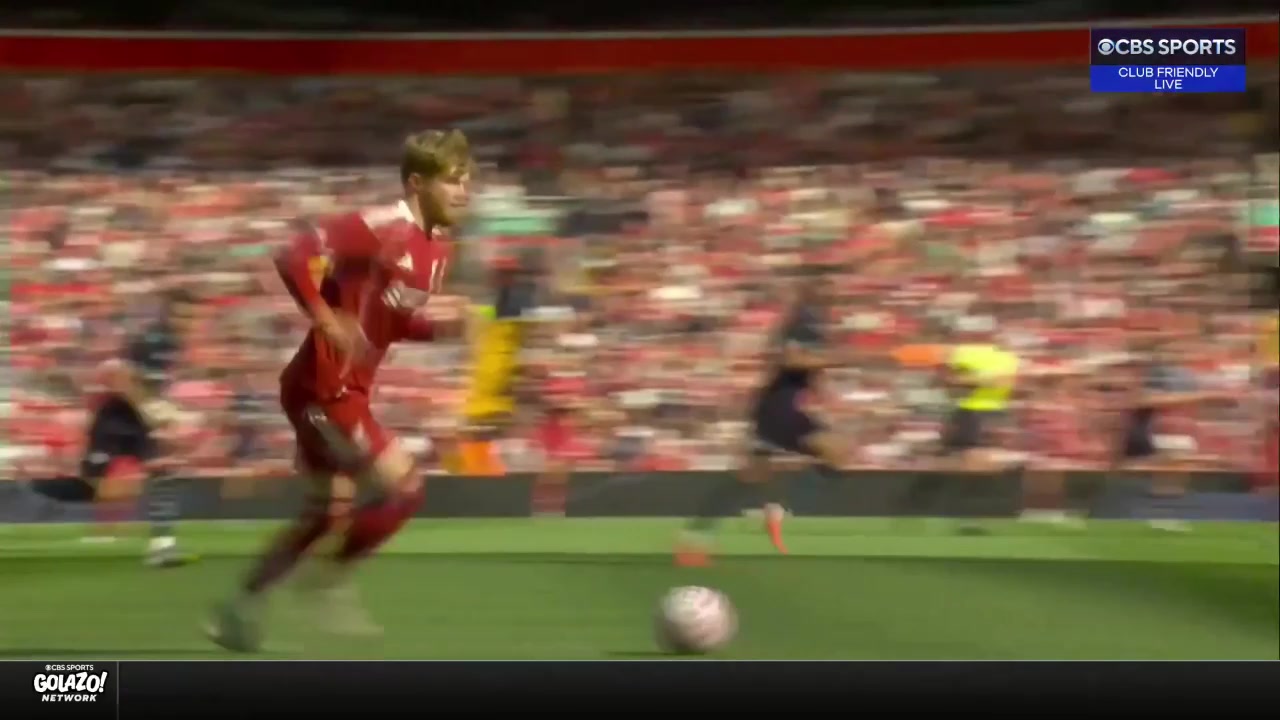 恩古莫哈头球摆度助攻努涅斯门前抢射破门利物浦2-0毕尔巴鄂