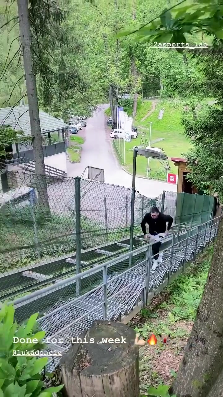 卢卡被刺激到了休赛期疯狂训练