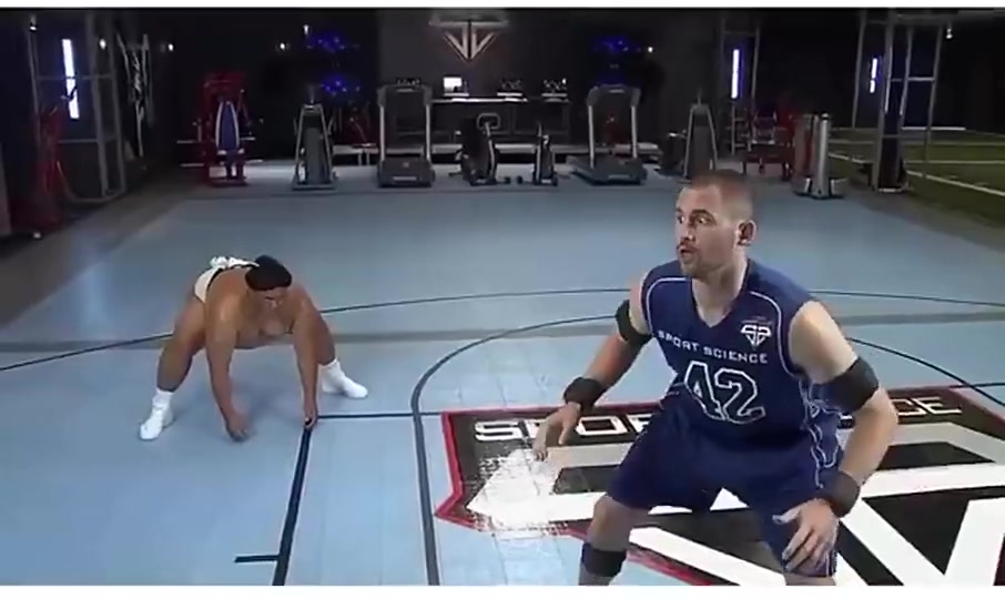 巅峰乐福的下盘力量有多猛对抗350磅相扑选手不落下风