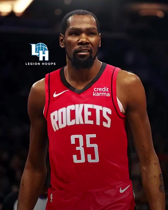 超巨KD真来休斯顿了这下就看火箭季后赛能走多远了