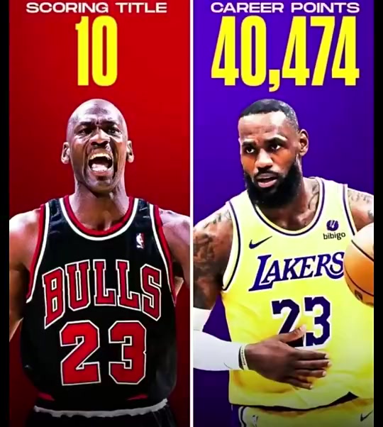 这题难美媒是乔丹10次得分王还是詹姆斯40000分更难