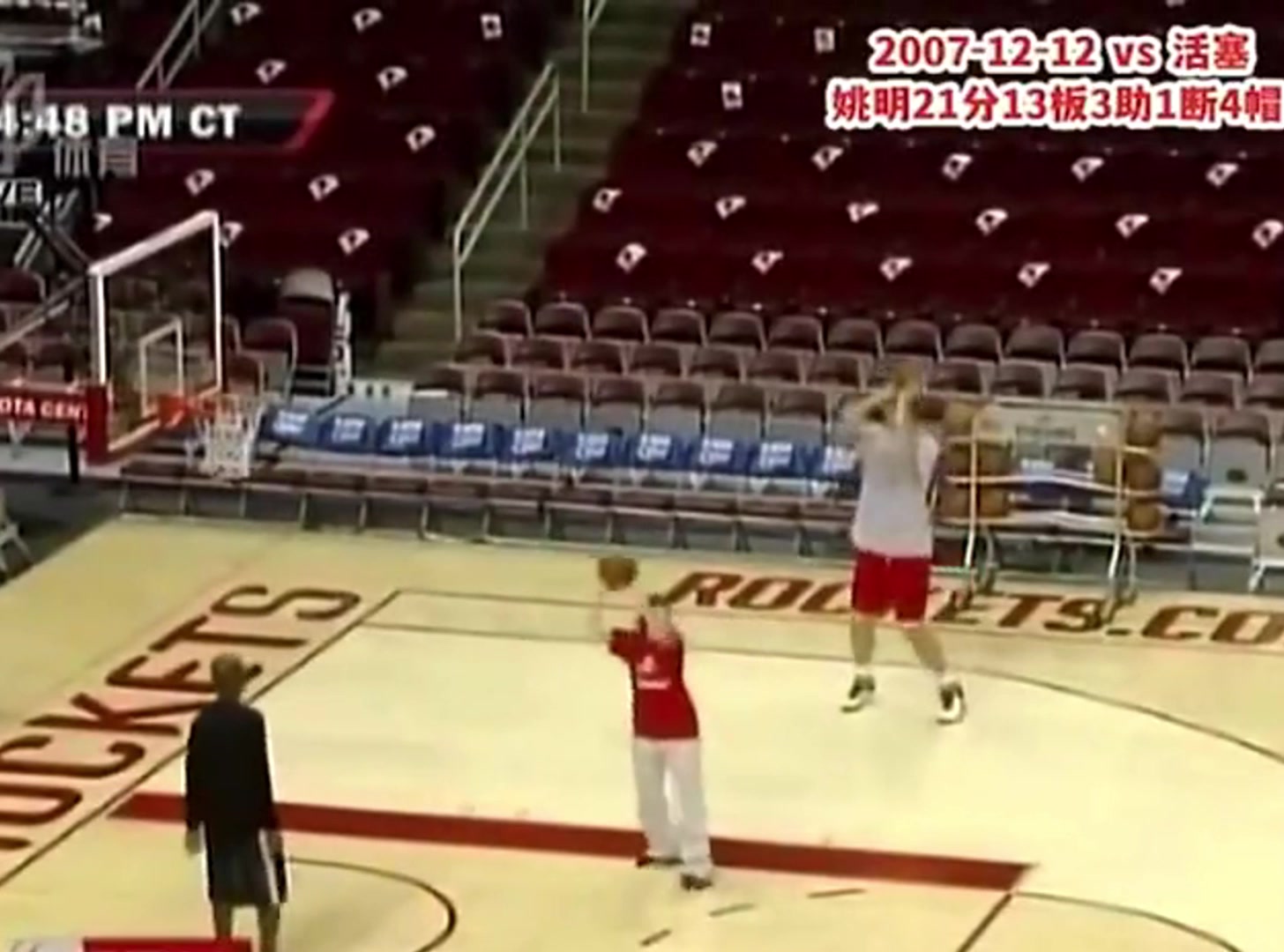 杨瀚森要是能练出姚明这手神准中投在NBA那就稳了