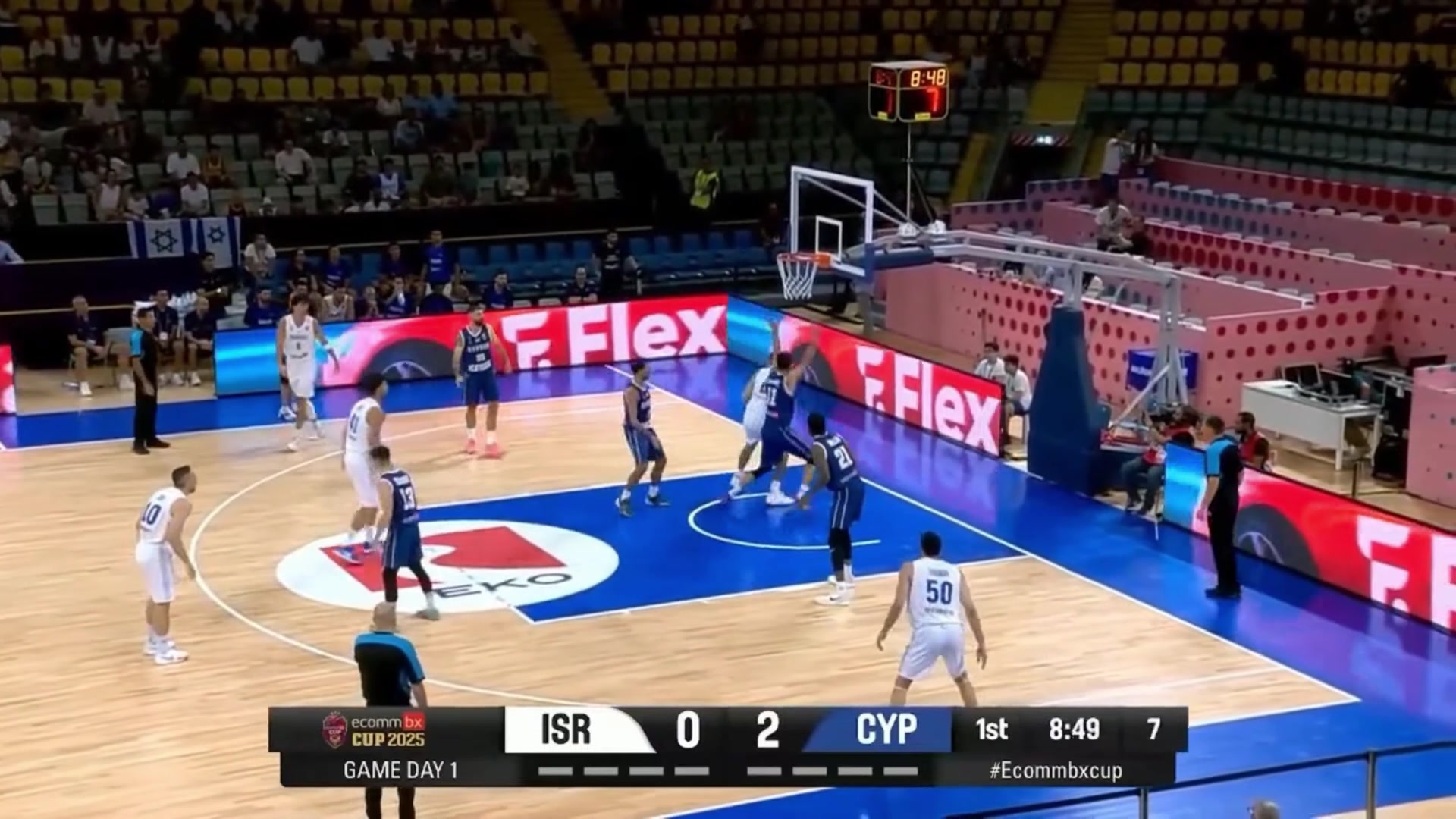 以色列自己的乔丹杨瀚森队友阿夫迪亚热身赛轻松12分2板2助