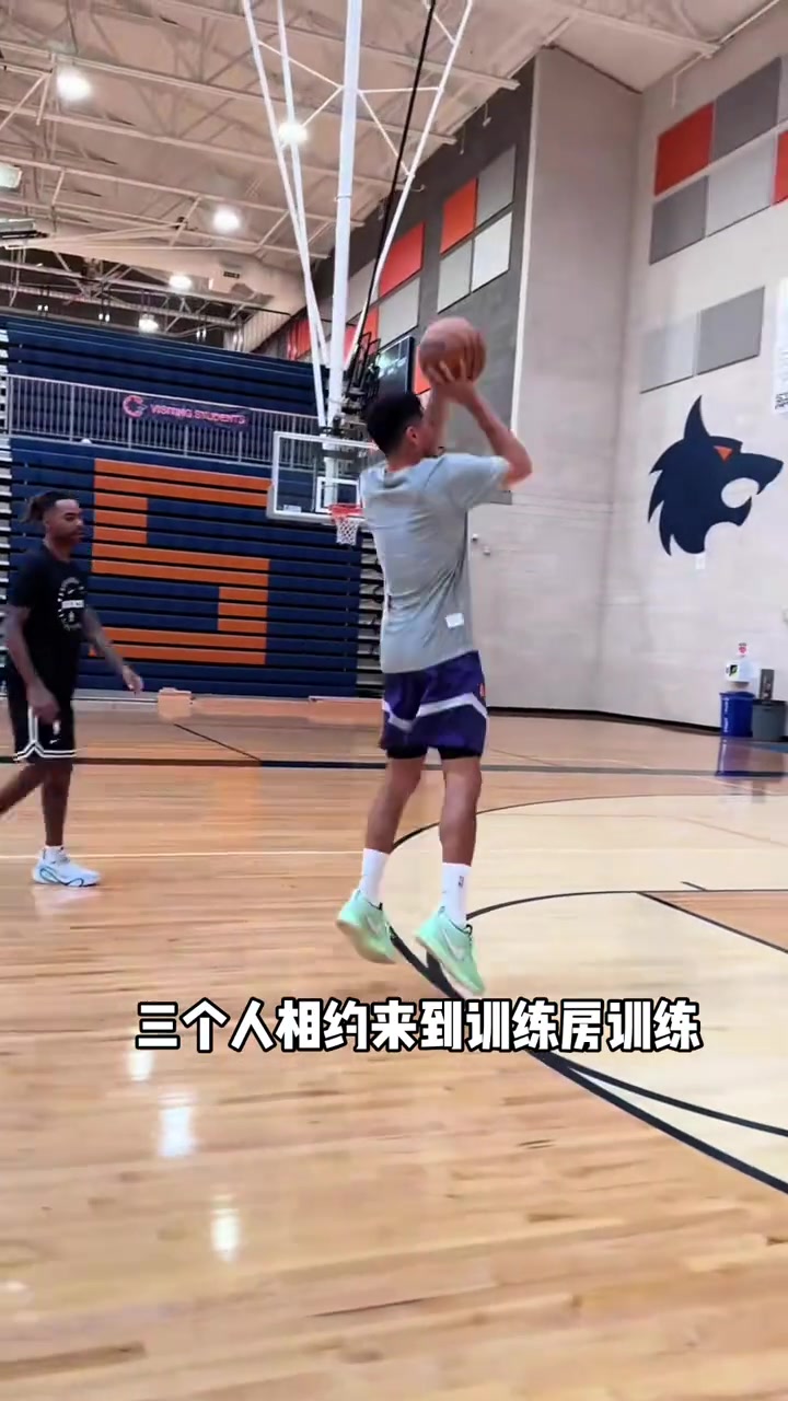 NBA球员训练时弹无虚发是真的话说这仨有没可能凑一队呢