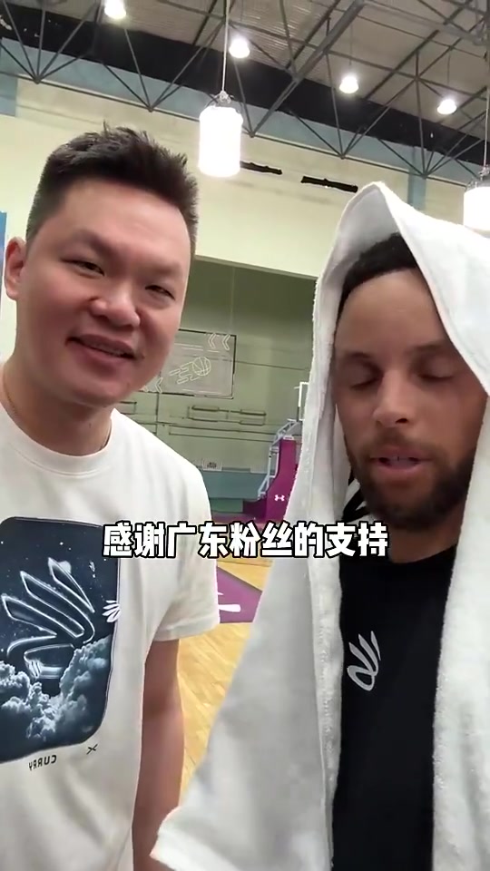 库里去年接受朱芳雨采访希望有一天可以来广东打球