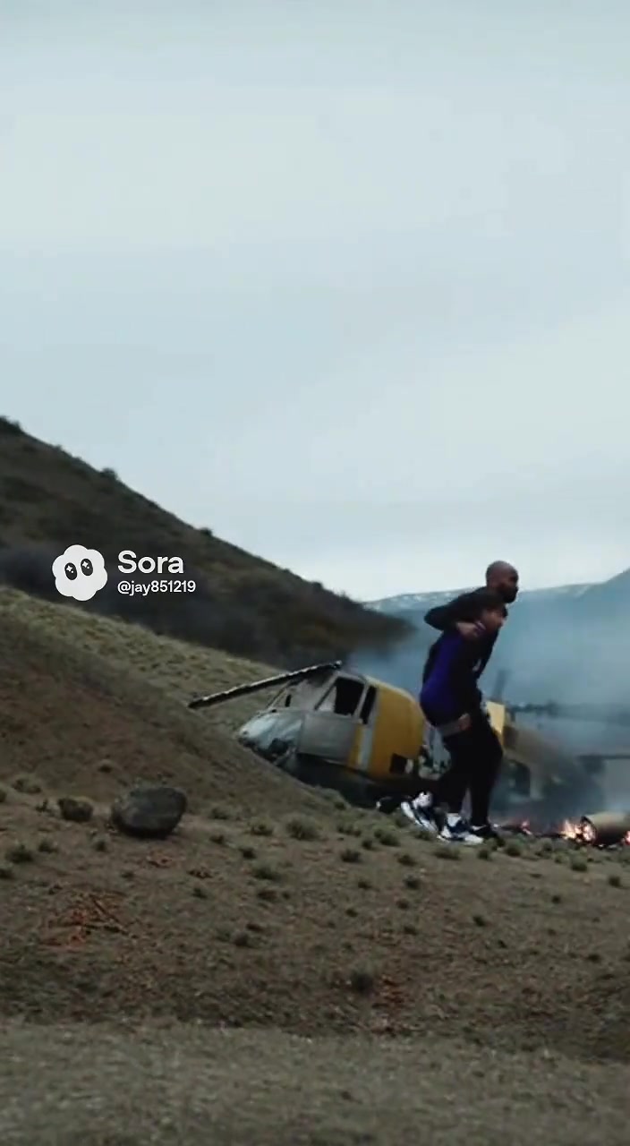 那天坠机多少科密期待的画面AI制作科比GIGI死里逃生