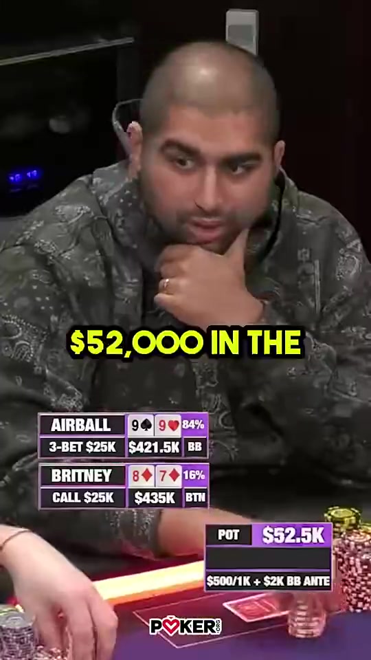 此前和巴特勒关很密切的ALL-IN姐在牌桌上霸气侧漏啊