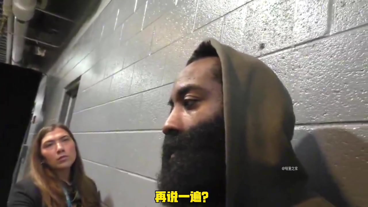 哈登赛后谈50但眼神无光了我只想赢球我会做任何需要我做的