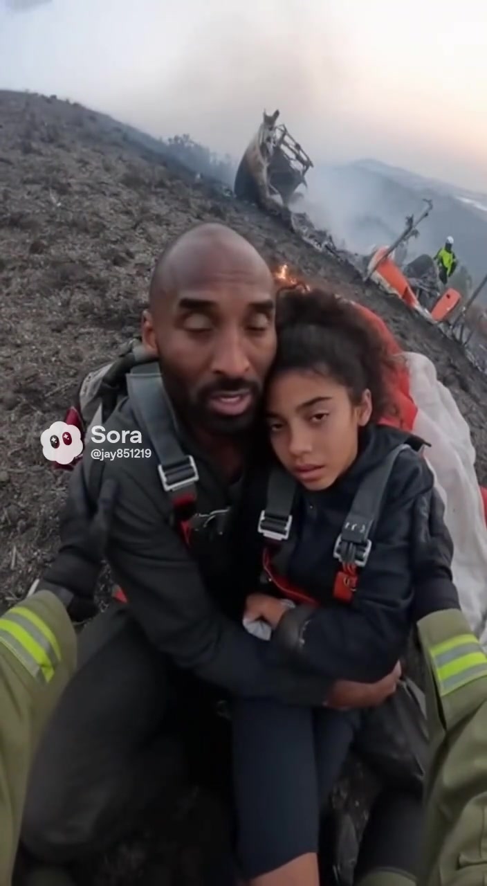 那天坠机多少科密期待这一幕发生AI制科比GIGI死里逃生