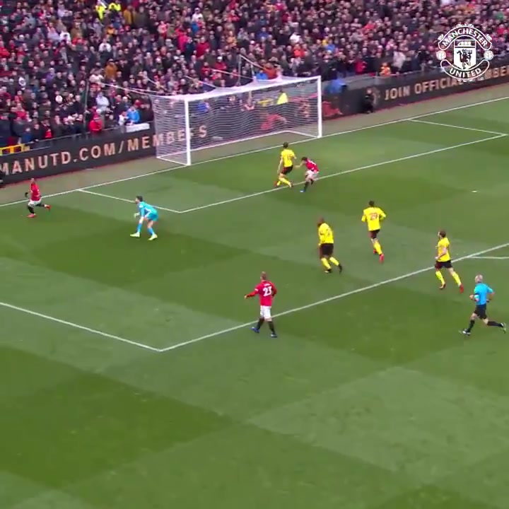 回顾马夏尔对阵沃特福德的这粒精彩进球