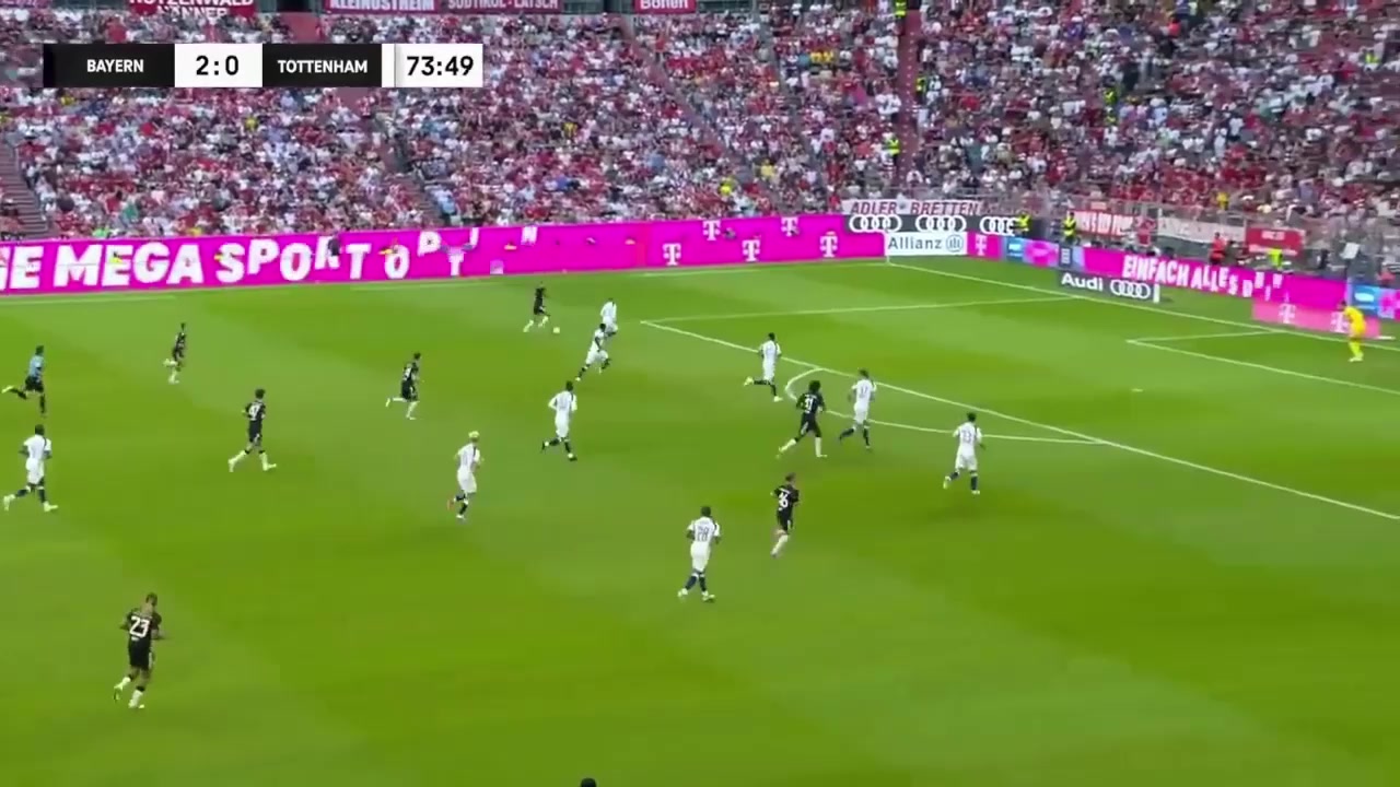 精彩小将伦纳特-卡尔兜射破门拜仁3-0领先热刺