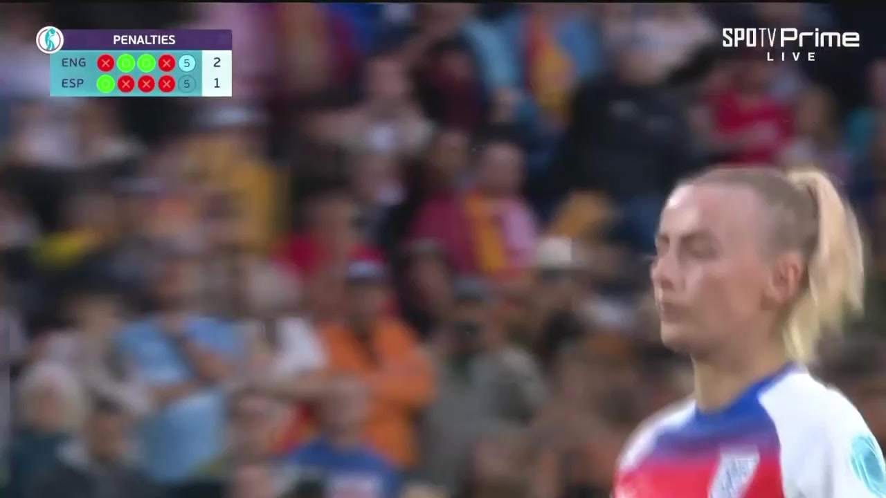 大心脏凯莉点球大战第5罚命中英格兰女足卫冕欧洲杯