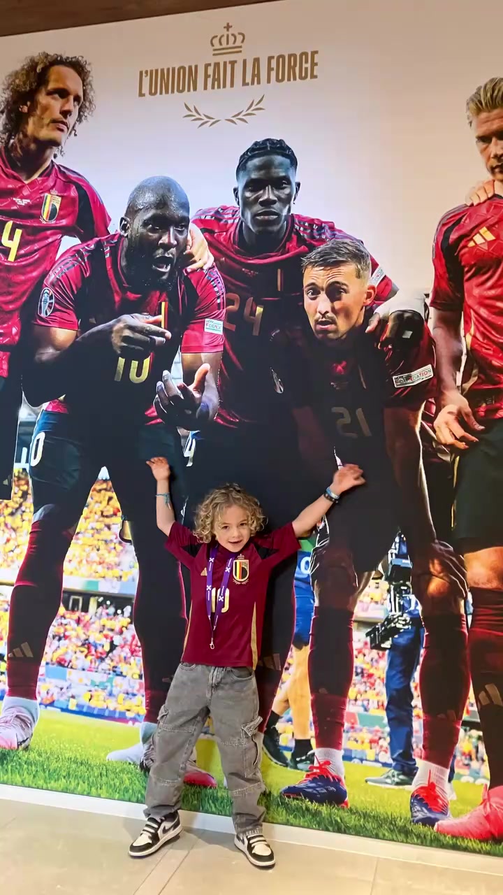 一个不落小朋友探访比利时国家队训练基地