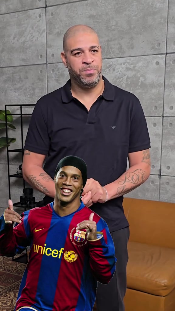 五星巴西的最佳拍档来看阿德里亚诺心中谁才是巴西足球之王