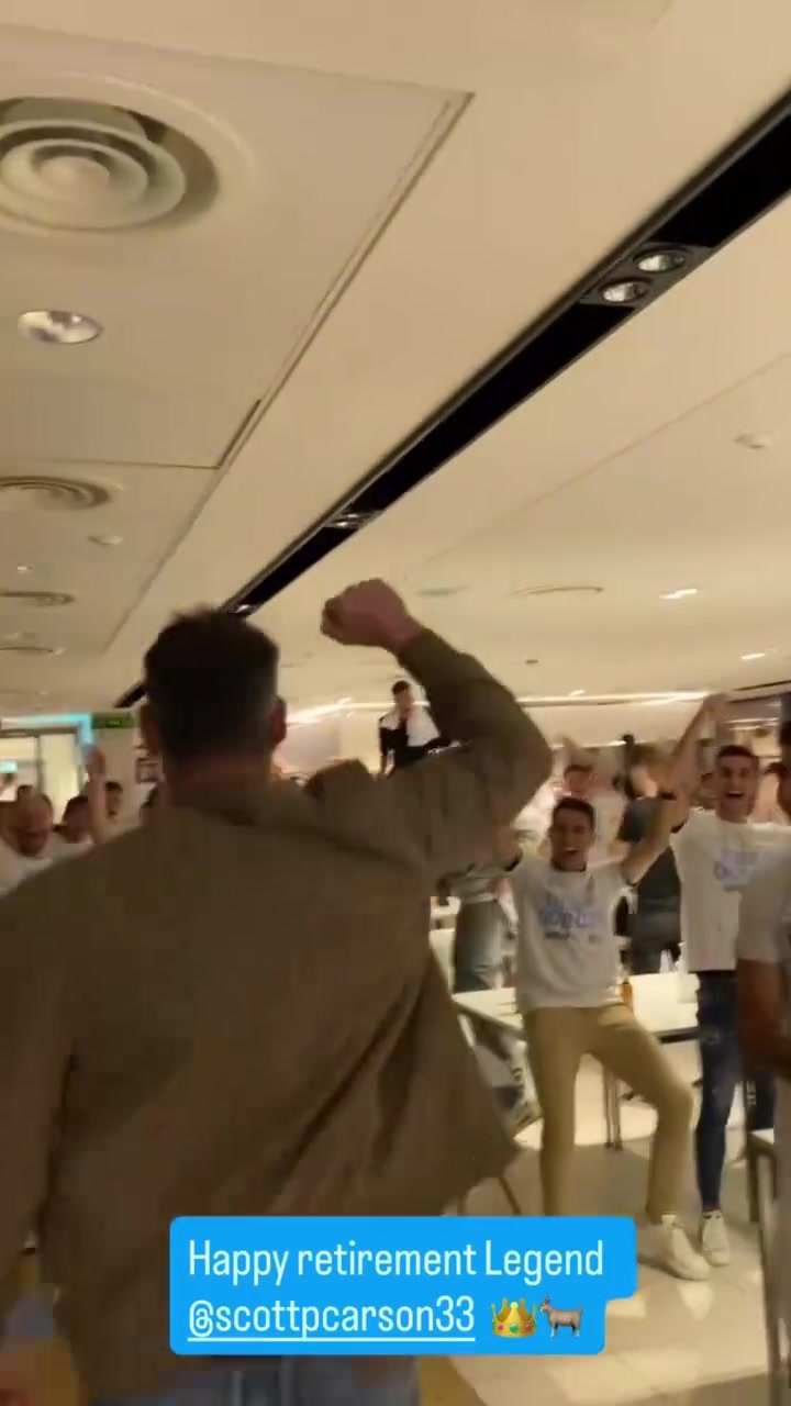 卡森退役快乐费鸟此前转发21年曼城庆祝视频德布劳内加入