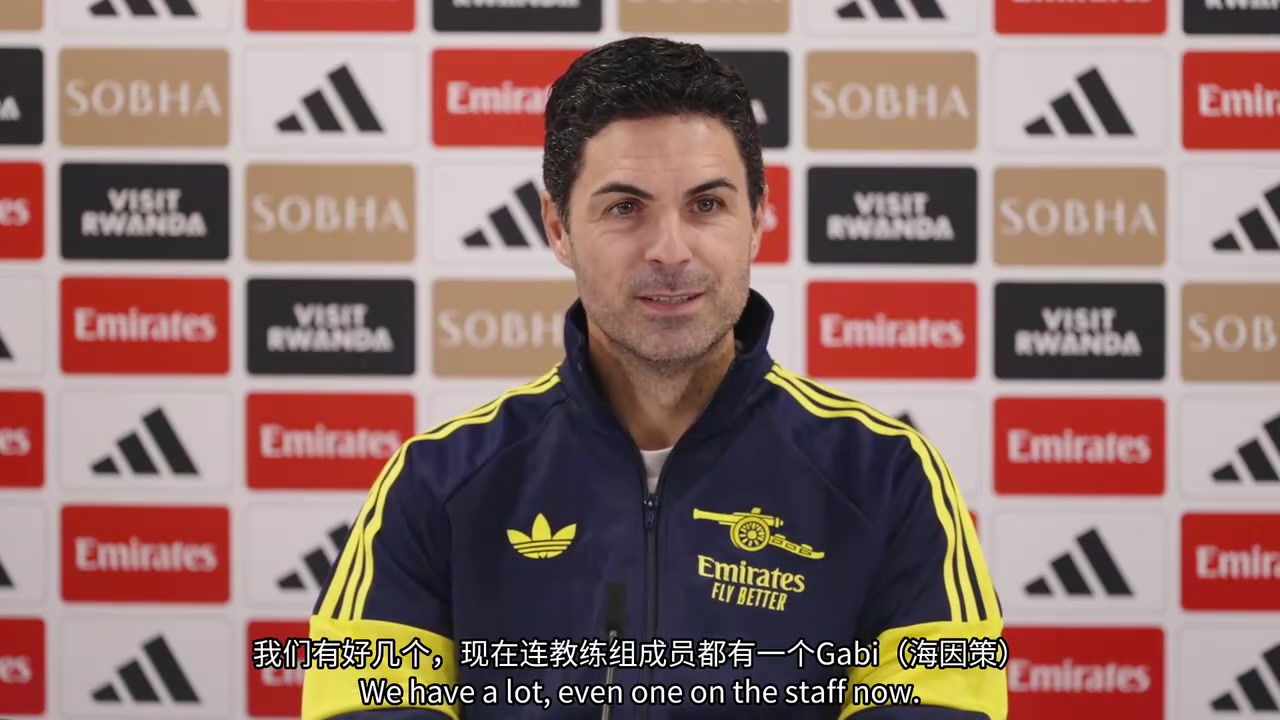 小小幽默一下阿尔特塔队里有很多Gabi你问哪位