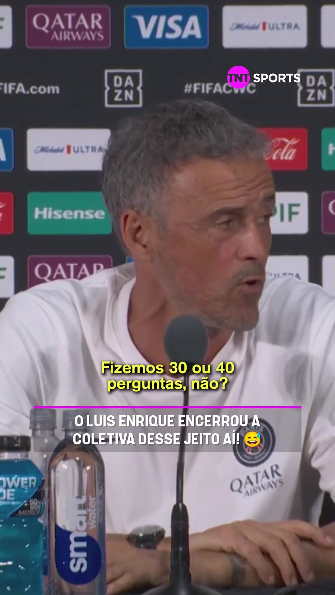 恩里克赛前发言阿隆索航班延误太棒了那我们快结束发布会吧