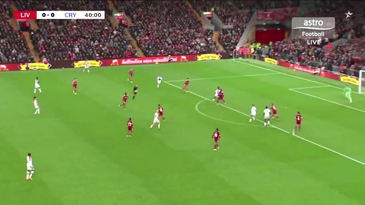 利物浦落后镰田大地挑传戈麦斯解围不远萨尔抽射破门