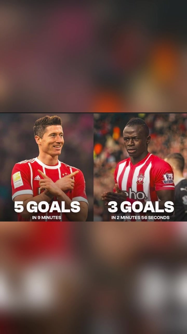 讨论 哪个纪录更难破9分钟5球还是2分56秒3个