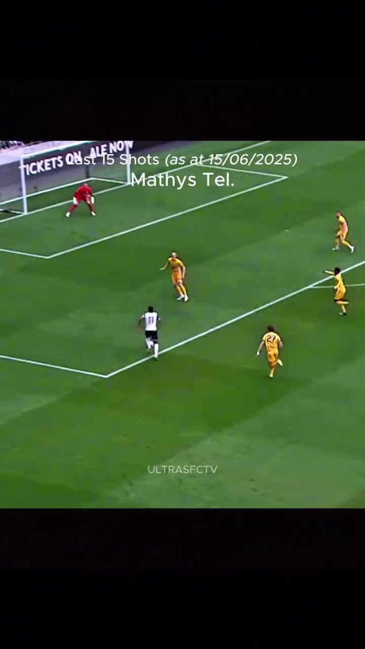 拿球我就射热刺前锋特尔近15脚射门合集截止6月15号