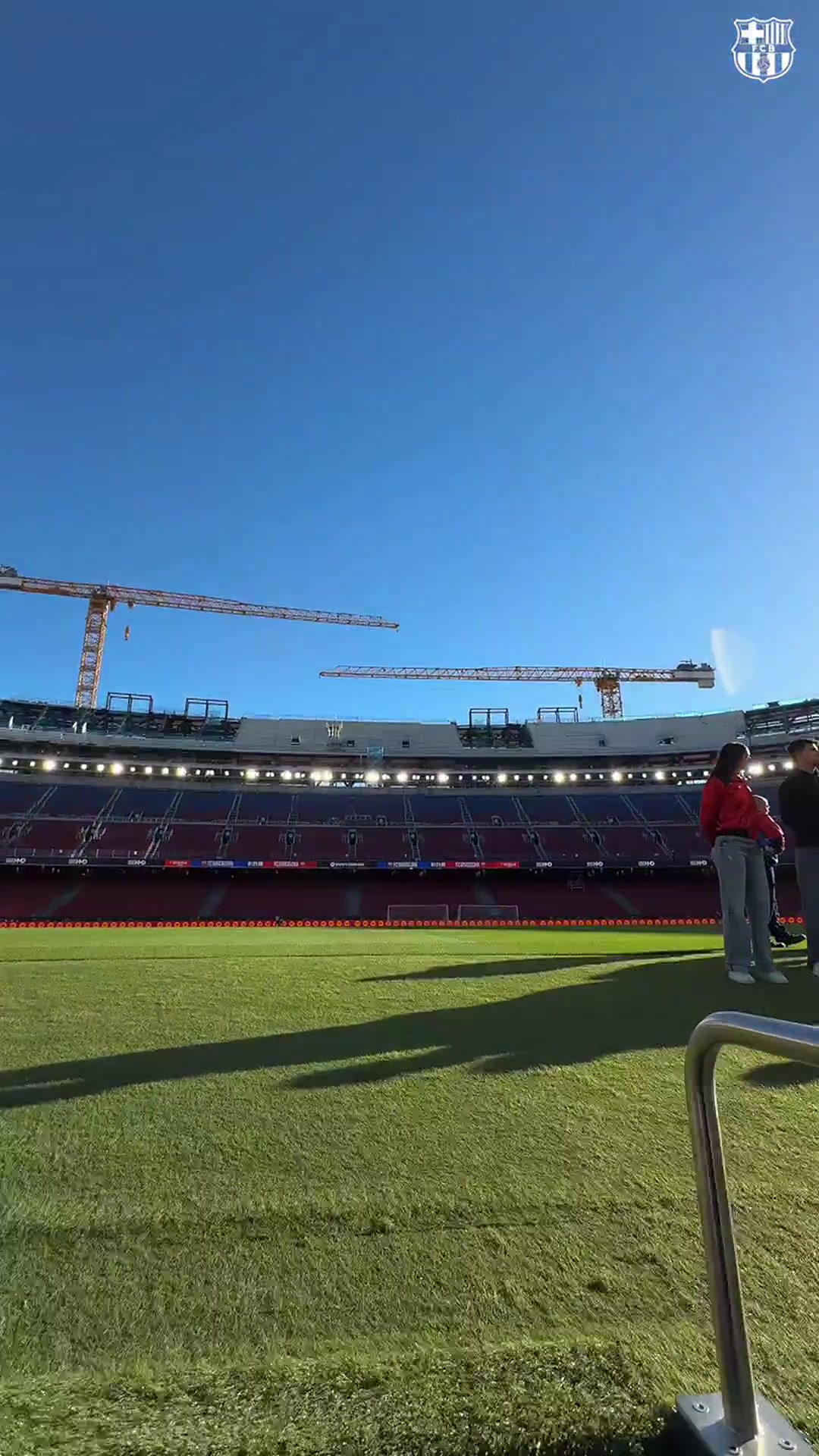 沉浸式第一视角欣赏诺坎普球场