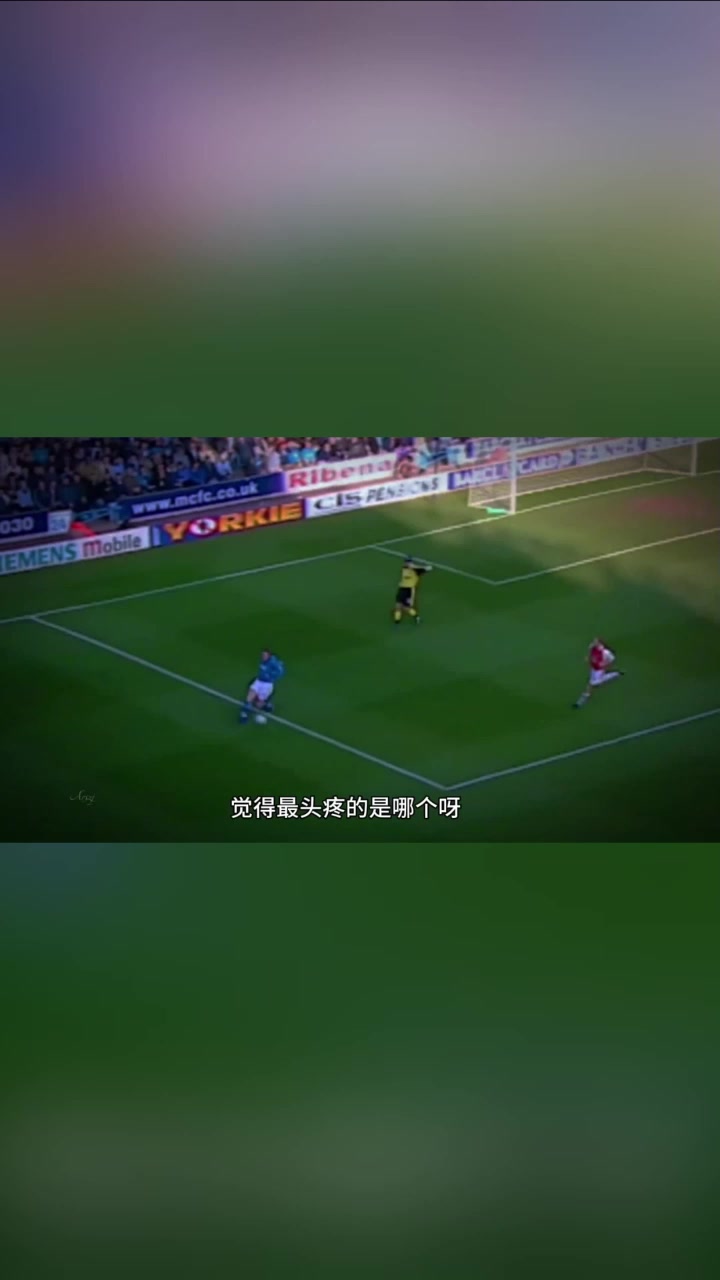 孙继海亨利最难防身材高大技术好跑起来带风